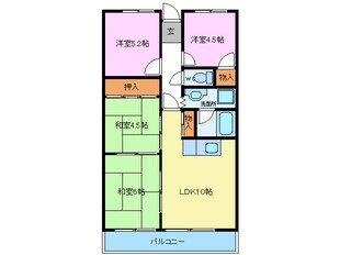 メゾンミタの物件間取画像